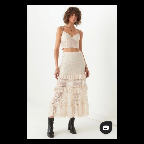 Spell Designs: Le Gauze Bustier & Skirt Set Size S - Picture 13 of 13